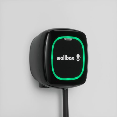 Wallbox Pulsar Plus 22kW + POWER BOOST + Kábel Dock – Type2 – Fekete – 5m